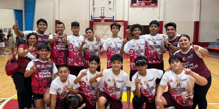 Othón P. Blanco se corona campeón estatal de voleibol y avanza al regional representando a Quintana Roo
