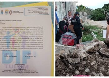 Desalojo genera inconformidad en la colonia Tortugas de Akumal por presunto despojo