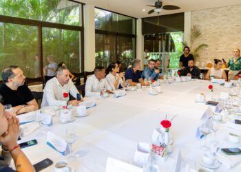 Tulum alista plan conjunto de atención al sargazo entre gobierno y empresarios
