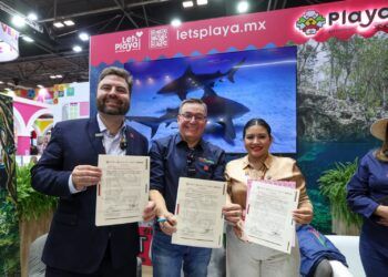 Gobierno de Playa del Carmen y Campo Latino firman histórico acuerdo en FITUR 2026; productos de “Hecho en Playa” podrán llegar a Europa