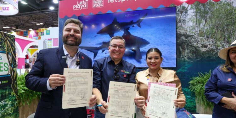 Gobierno de Playa del Carmen y Campo Latino firman histórico acuerdo en FITUR 2026; productos de “Hecho en Playa” podrán llegar a Europa