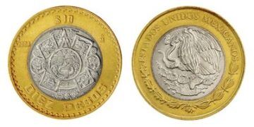 Publica DOF decreto que modifica las características de la moneda de diez pesos