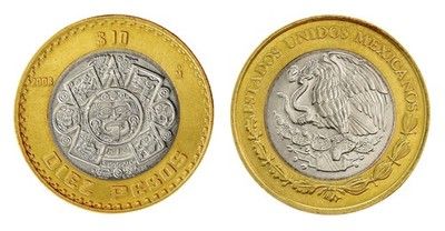 Publica DOF decreto que modifica las características de la moneda de diez pesos