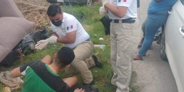 Motociclista resulta gravemente lesionado tras choque en la avenida 20 de Noviembre, en Cancún