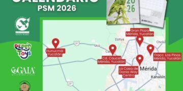 Calendario de Loros 2026 de Proyecto Santa María ya está disponible en Mérida