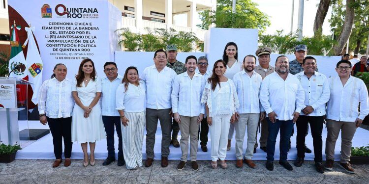 Renán Sánchez Tajonar reafirma el compromiso del Congreso con una Constitución viva para el bienestar de Quintana Roo