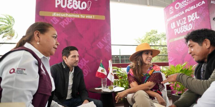 Renán Sánchez Tajonar destaca cercanía de Mara Lezama y refrenda atención a las familias de Cozumel