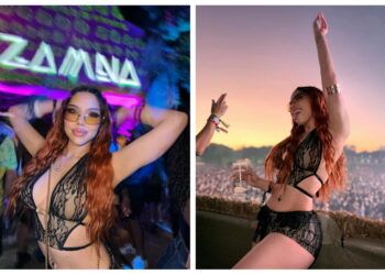 Yeri Mua aterriza en Tulum y se deja ver en el Zamna Festival