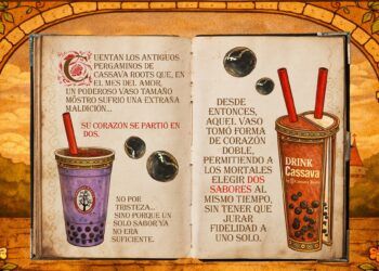 Cassava Roots transforma San Valentín con un vaso doble de corazón