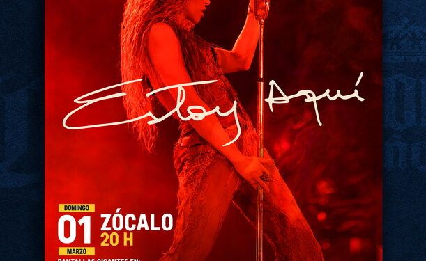El Gobierno de la Ciudad de México y Grupo Modelo anuncian concierto gratuito de Shakira, en el Zócalo
