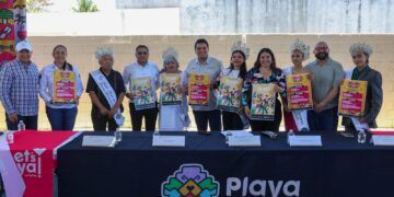 Gobierno de Estefanía Mercado presenta oficialmente el Carnaval de Puerto Aventuras 2026