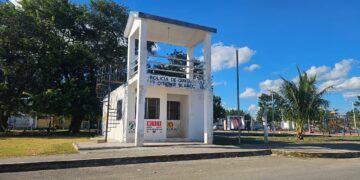 Van por el rescate de la caseta policial del fraccionamiento Américas III en Chetumal