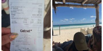 Denuncian presuntos cobros superiores a los precios exhibidos en club de playa de Tulum