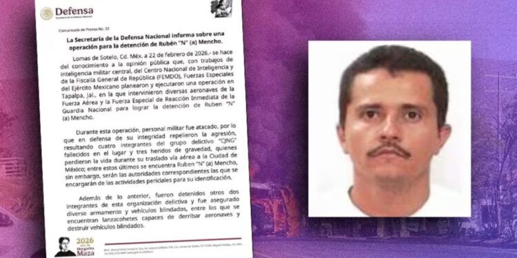 Reportan abatimiento de “El Mencho” tras operativo federal en Jalisco; autoridades no confirman plenamente identidad