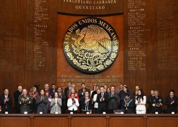 Claudia Sheinbaum Pardo y Mara Lezama Espinosa refrendan compromiso con la justicia social en el 109 aniversario de la Constitución