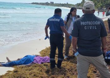 Persona pierde la vida en playa del Parque Nacional del Jaguar en Tulum