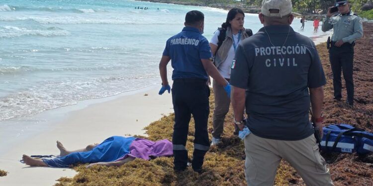 Persona pierde la vida en playa del Parque Nacional del Jaguar en Tulum