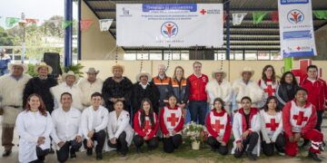 Cruz Roja Mexicana y Novo Nordisk lanzan programa contra diabetes y obesidad en comunidades indígenas de Chiapas