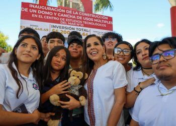 Después de casi 4 décadas, CETMAR 10 por fin tiene domo y cancha en Chetumal