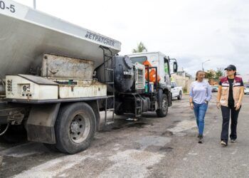 Estefanía Mercado encabeza mega jornada de servicios públicos en Misión del Carmen