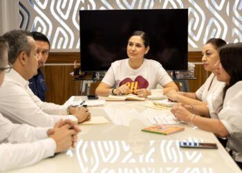 Estefanía Mercado llama a denunciar robo de tapas de registro y anuncia inversión en infraestructura eléctrica