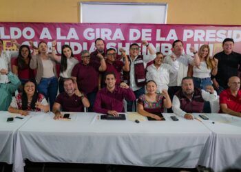 En Quintana Roo refrendan respaldo a Claudia Sheinbaum durante gira presidencial