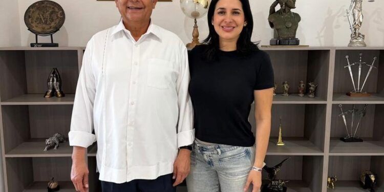 Estefanía Mercado y fiscal Raciel López refuerzan estrategia de seguridad en Playa del Carmen