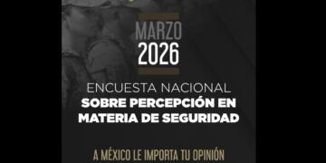 Encuesta nacional revela percepción dividida sobre seguridad en México; Quintana Roo se mantiene a media tabla