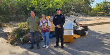 Retiran más de 10 toneladas de basura en limpieza de basurero clandestino en Chetumal