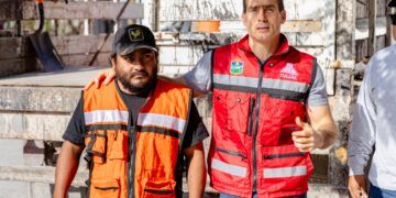 Supervisan limpieza de pozos de absorción en la colonia Tumben Kaa de Tulum