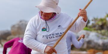 Tulum refuerza batalla contra el sargazo: 750 toneladas recolectadas en un mes