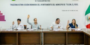 Cabildo de Tulum avala estímulos a CAPA y ajustes en patrimonio municipal