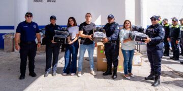 Refuerzan a la Policía de Tulum con equipo táctico