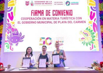 Playa del Carmen y Ciudad de México sellan alianza turística en Tianguis 2026
