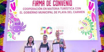 Playa del Carmen y Ciudad de México sellan alianza turística en Tianguis 2026