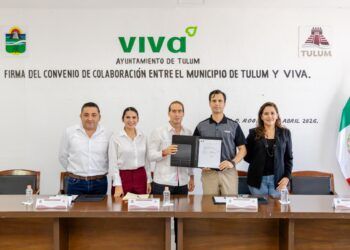 Tulum firma convenio con Viva para traslados aéreos médicos; buscan garantizar atención especializada