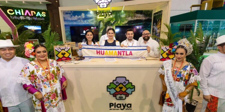 Playa del Carmen y Huamantla sellan alianza turística y cultural en Tianguis 2026