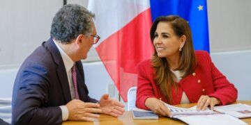 Mara Lezama fortalece lazos con Italia para impulsar el turismo en el Caribe Mexicano