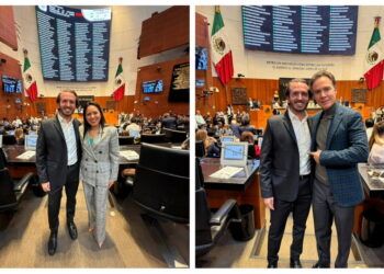 Fernando Muñoz Calero refuerza agenda en el Senado con dirigencia nacional del Verde