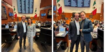 Fernando Muñoz Calero refuerza agenda en el Senado con dirigencia nacional del Verde