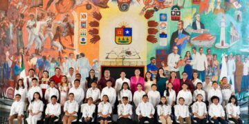 Renán Sánchez Tajonar da la bienvenida al Parlamento Infantil 2026 en Chetumal