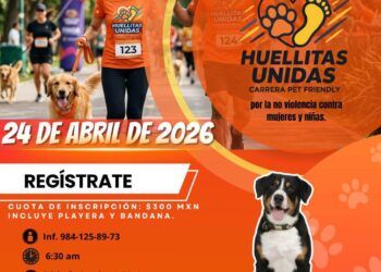 Convocan en Tulum a carrera “Huellitas Unidas” contra la violencia hacia mujeres y niñas