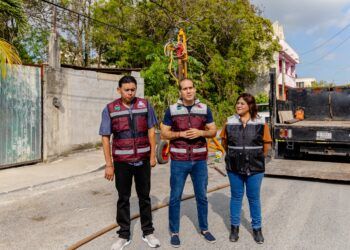 Limpian pozos de absorción en Tulum; buscan prevenir inundaciones en temporada de lluvias