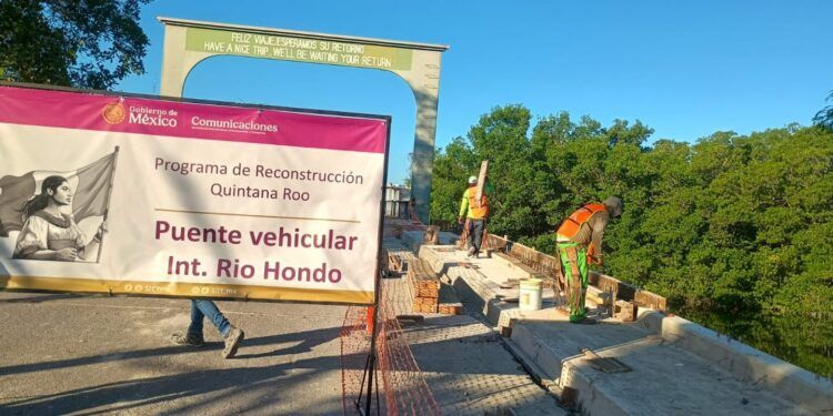 Cierran puente del Río Hondo de mayo a agosto