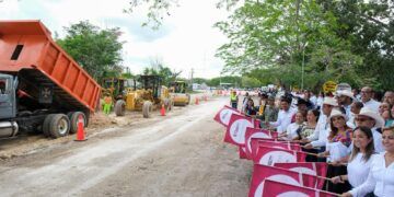 Mara Lezama impulsa rehabilitación histórica del ramal a Javier Rojo Gómez en el sur de Quintana Roo