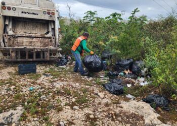 Retiran tiradero clandestino junto al cenote El Cristal en Tulum tras denuncias ciudadanas