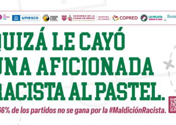 #MaldicionRacista: Insultos discriminatorios en el fútbol impactan resultados, 66% de los equipos cuyos aficionados emitieron odio no lograron ganar