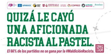 #MaldicionRacista: Insultos discriminatorios en el fútbol impactan resultados, 66% de los equipos cuyos aficionados emitieron odio no lograron ganar