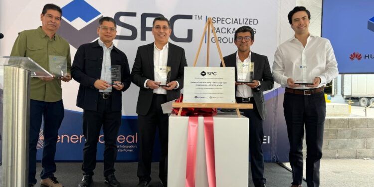 Con Huawei y Energía Real, SPG Packaging instala mix energético renovable 