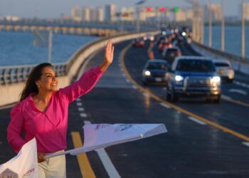 Abren a circulación el Puente Nichupté a las 6:30 de la mañana; inicia nueva etapa de movilidad en Cancún